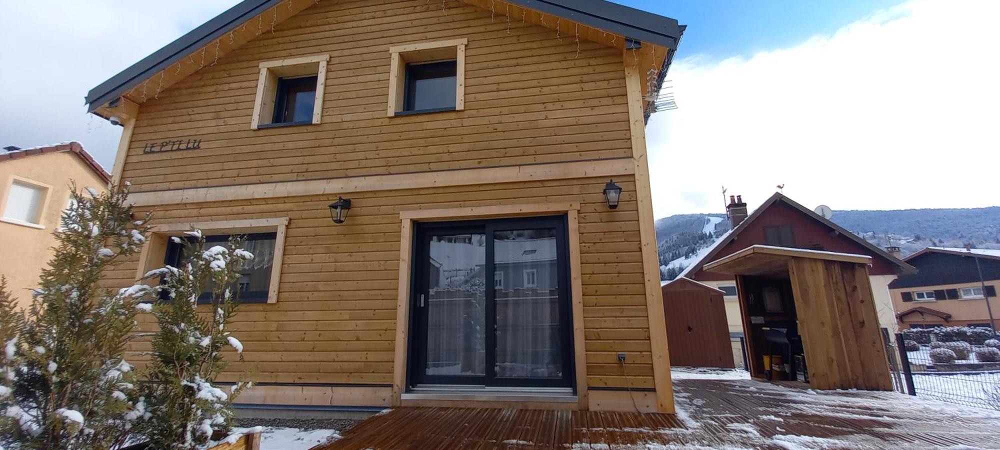 Chalet Le P'Ti Lu Bussang Exteriér fotografie